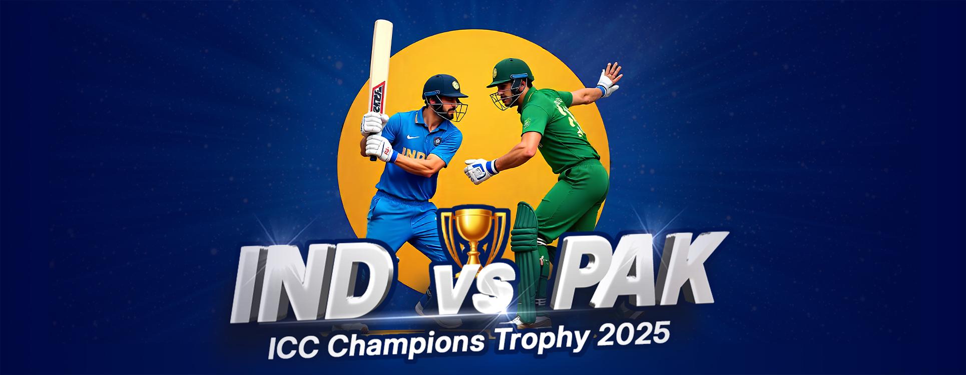 India vs Pakistan Rivalry: ICC Champions Trophy 2025